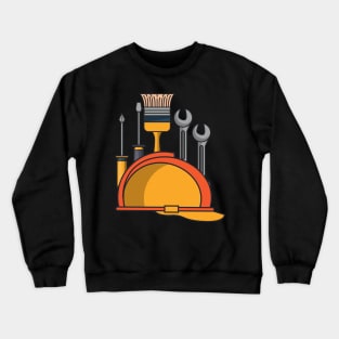 Bauarbeiter Crewneck Sweatshirt